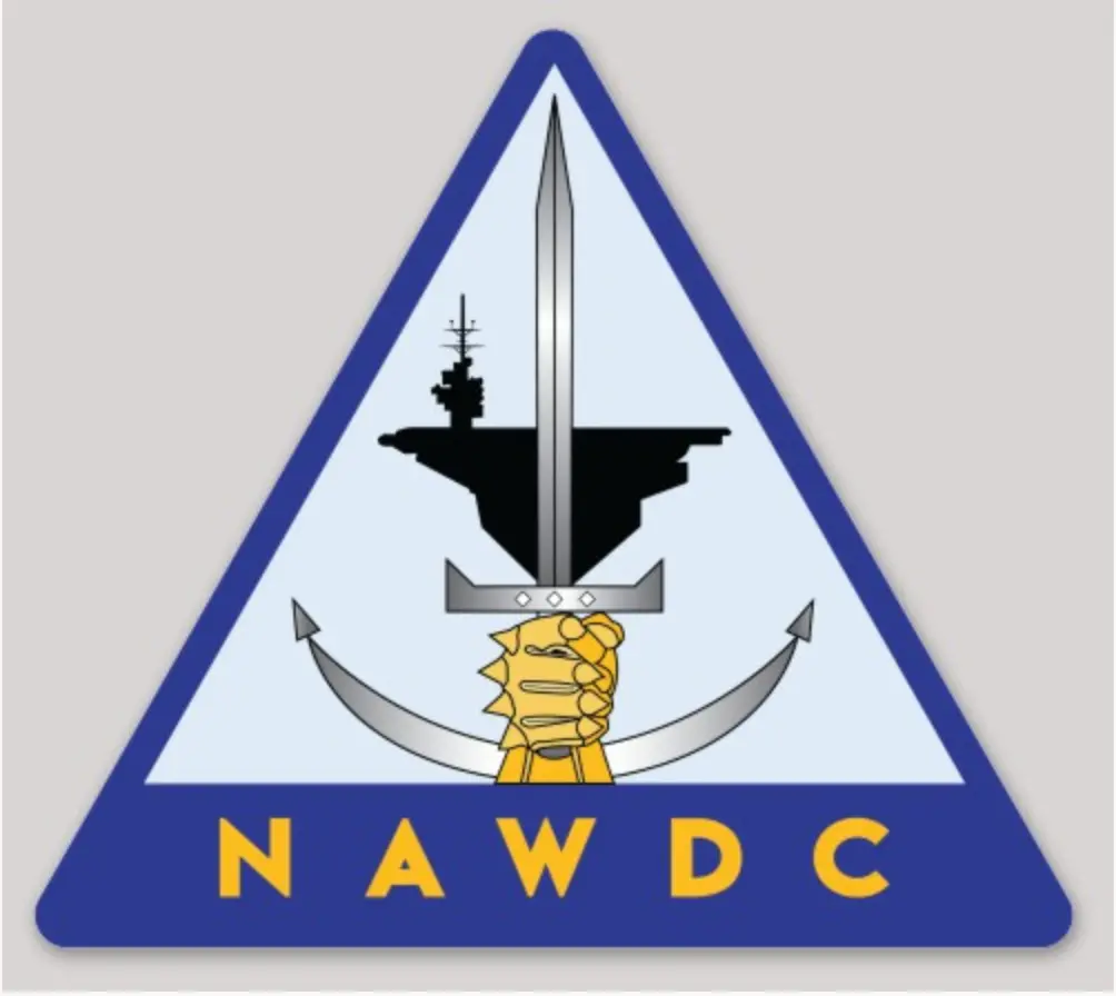 Officially Licensed Us Naval Aviation Warfighting Development Center Nawdc Sticker 1