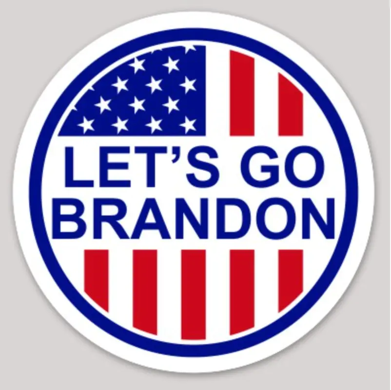 Let's Go Brandon Sticker 1