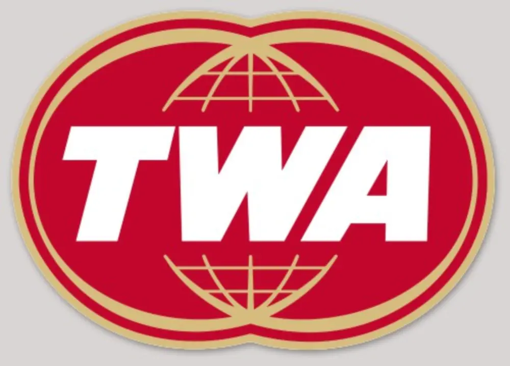 Twa Trans World Airways Sticker 1