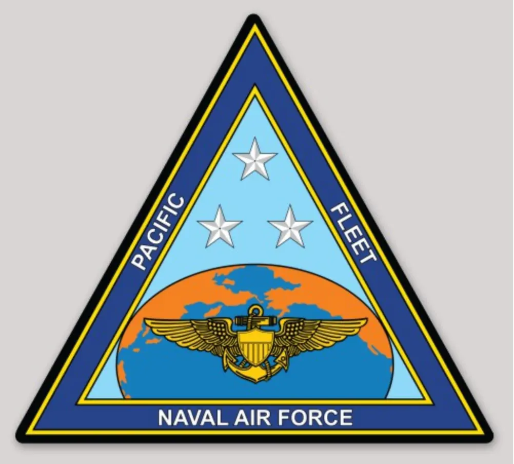 Officially Licensed Naval Air Force Pacific Fleet Stickers (Pacific) 1