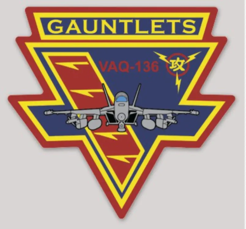 Official Vaq-136 Gauntlets Ea-18 Sticker 1