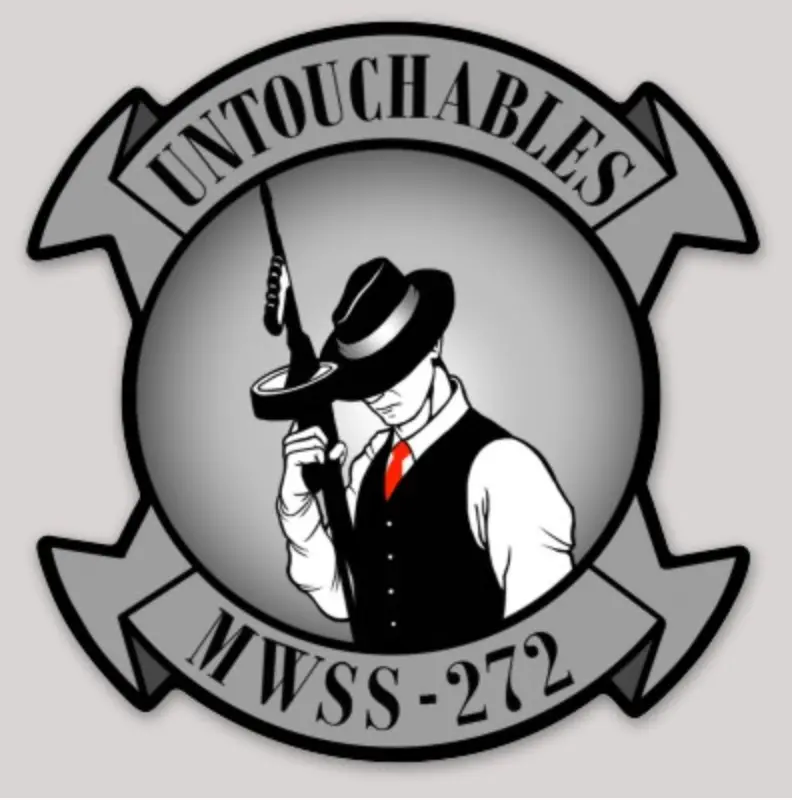 Officially Licensed Mwss-272 Untouchables Sticker 1