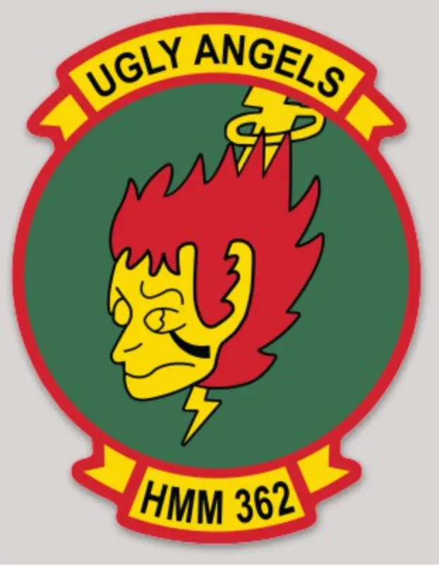 Officially Licensed Hmm-362 Ugly Angles Sticker 1