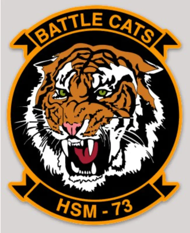 Us Navy Hsm-73 Battle Cats Sticker 1
