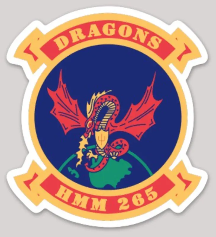 Officially Licensed Hmm-265 Dragons Sticker 1