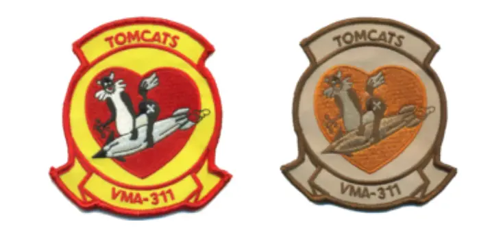 Officially Licensed Usmc Vma-311 Tomcats 2018 Patch 1