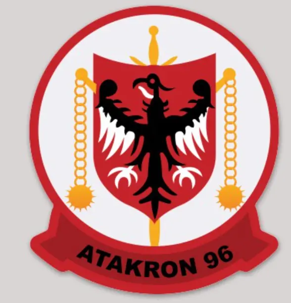 Officially Licensed Us Navy Va-96 Sticker 1