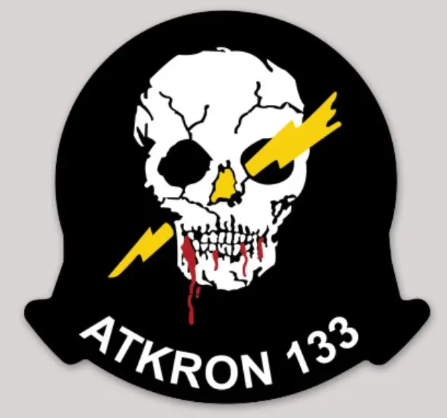 Officially Licensed Us Navy Va-133 Blue Knights Sticker 1