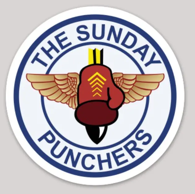 Officially Licensed Us Navy Va-75 Sunday Punchers Sticker 1