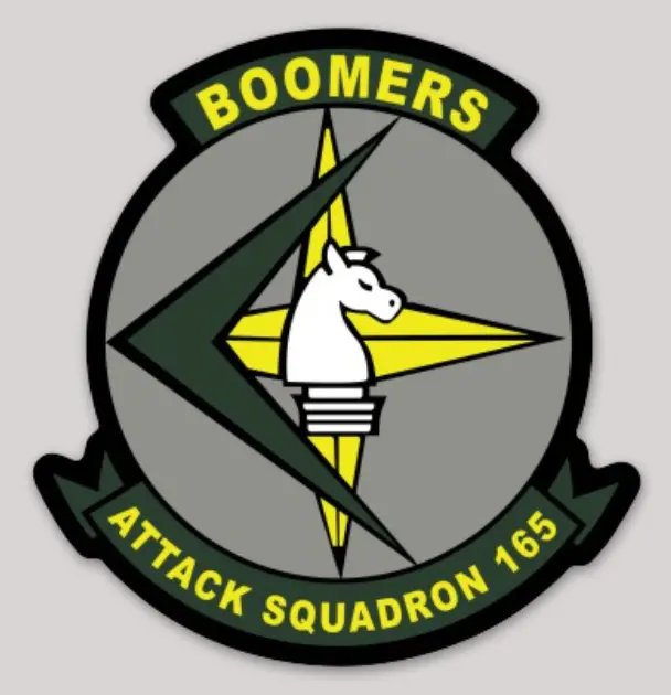 Officially Licensed Us Navy Va-165 Boomers Sticker 1