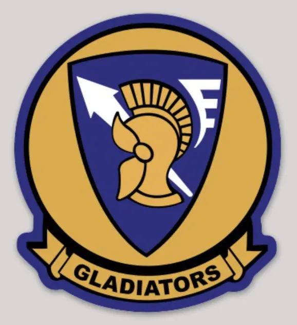 Officially Licensed Us Navy Va-106 Gladiators Sticker 1