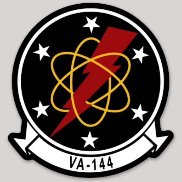 Officially Licensed Us Navy Va-144 Roadrunners Sticker 1