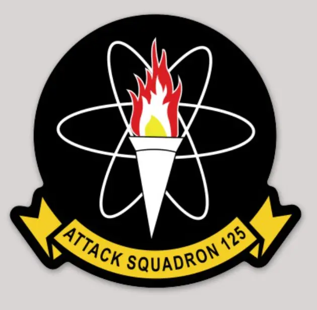 Officially Licensed Us Navy Va-125 Skylancers Sticker 1