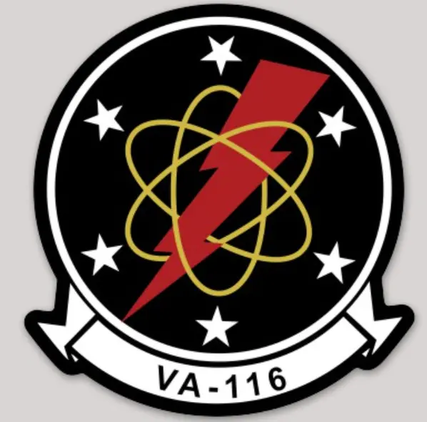 Officially Licensed Us Navy Va-116 Roadrunners Sticker 1