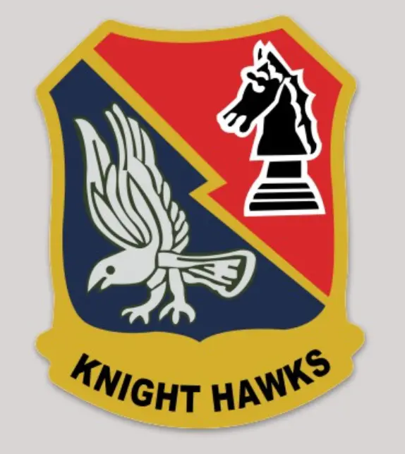 Officially Licensed Us Navy Va(Aw)-33 Knight Hawks Sticker 1