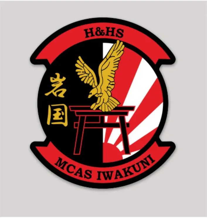 Officially Licensed Mcas Iwakuni H&Hs Sticker (I) 1