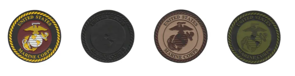 Officially Licensed Usmc Ega Pvc Patch 1