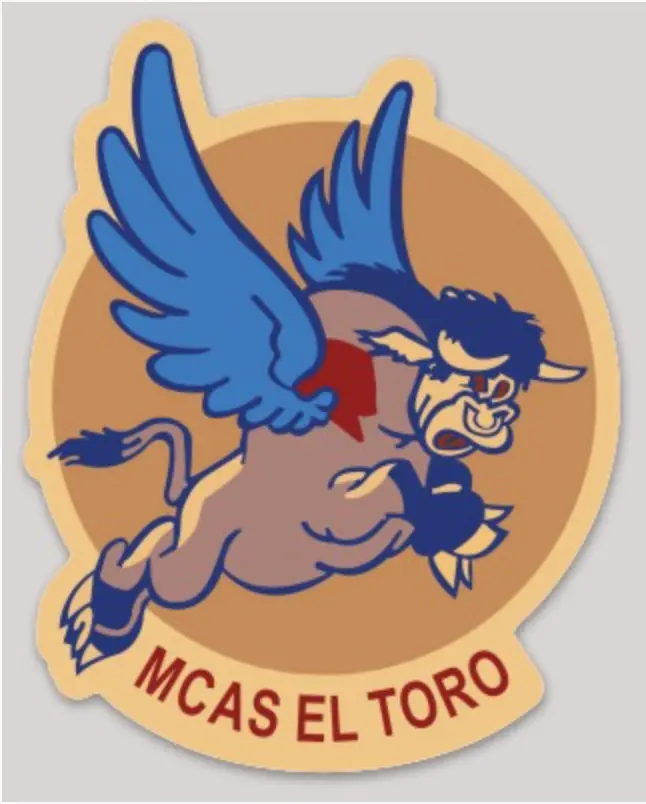 Officially Licensed Mcas El Toro Original Sticker 1