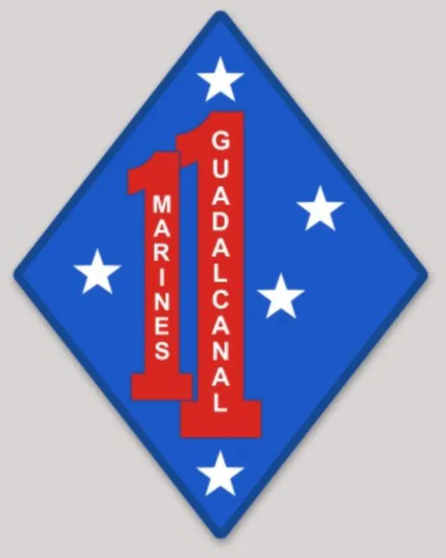Officially Licensed Usmc 1St Marine Regiment Sticker 1