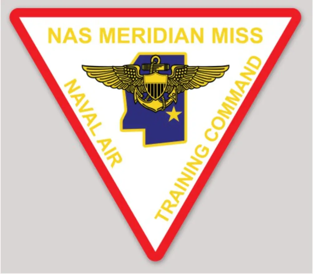 Officially Licensed Us Navy Naval Air Station Meridian Sticker (Meridian) 1
