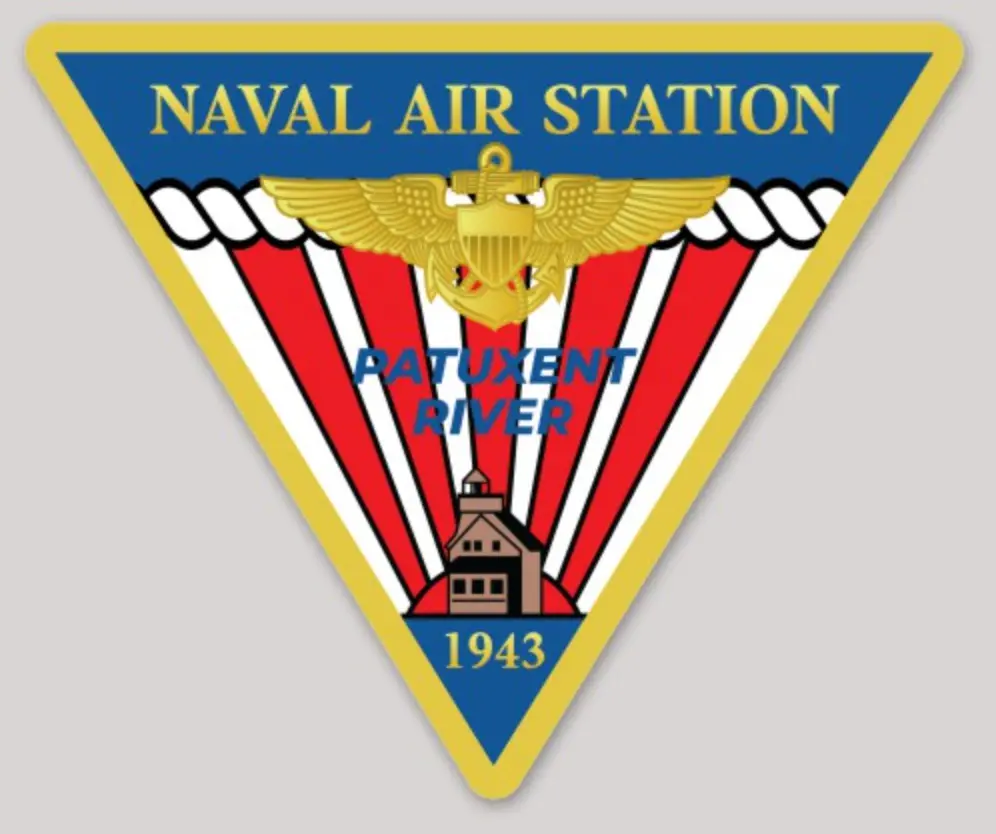 Officially Licensed Us Naval Air Station Patuxent River Sticker 1