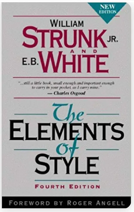 [Cb] Strunk, William & E White: The Elements Of Style (Elements Of Style) (4Th Ed.) 1