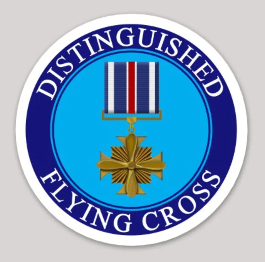 Distinguished Flying Cross Sticker 1