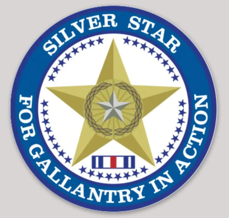 Silver Star Sticker 1