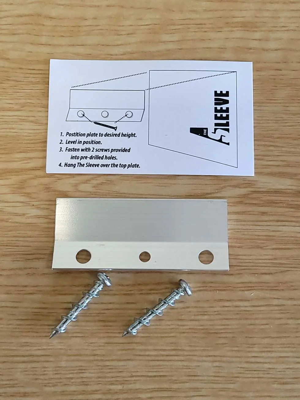 Sleeve Hanger W/Walldog Screws 1