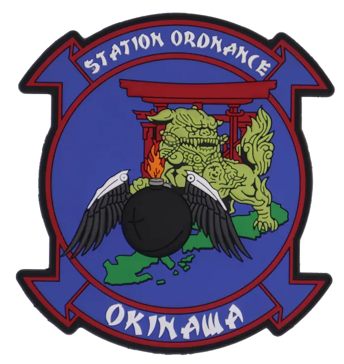 Station Ordnance Okinawa Pvc Patch 1