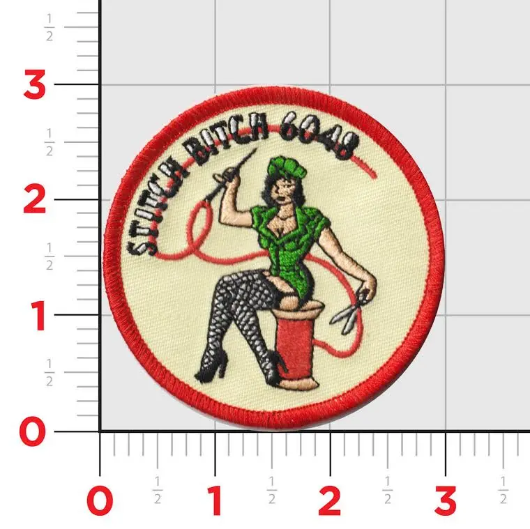 Stitch Bitch 6048 Flight E Shop Patch 1