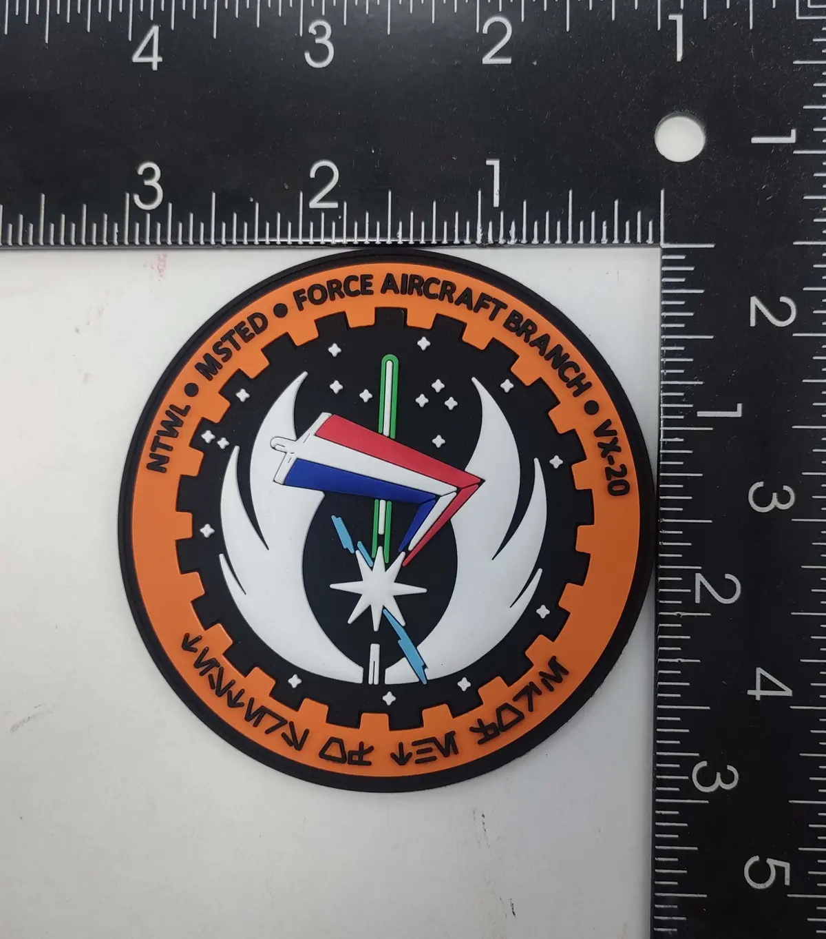 Official Vx-20 Force Pvc Shoulder Patch 1