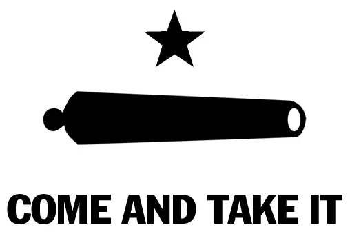 Tx Revolution Flag Sticker 1