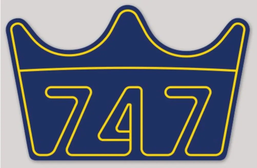 The Final 747 Queen Of The Skies Sticker 1