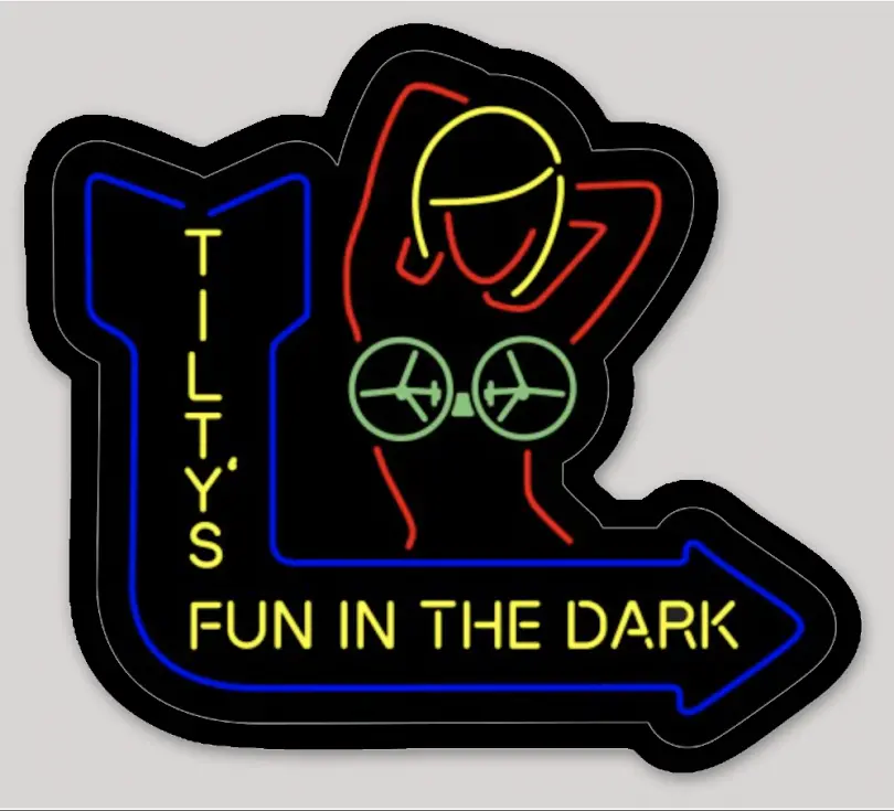 Tilty's Fun In The Dark Sticker 1