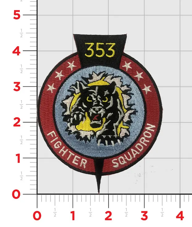 Usaf 353Rd Fighter Squadron Patch 1