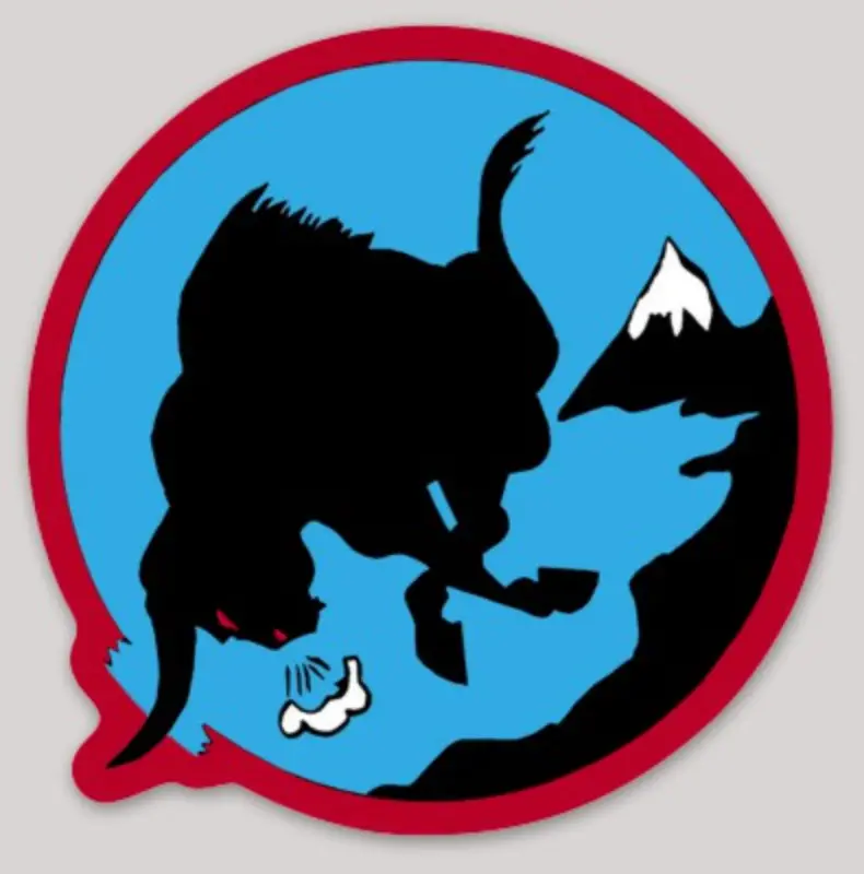 Usaf 17Th Attack Squadron Throwback Sticker 1