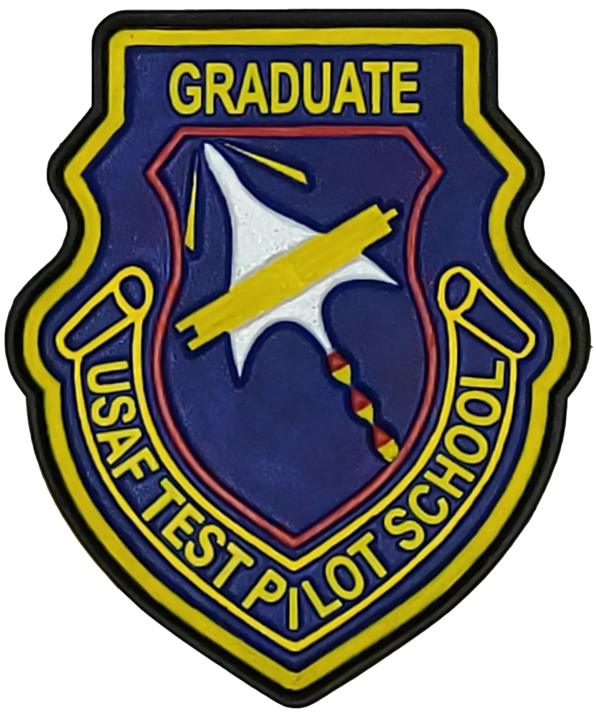 Usaf Test Pilot Leather Patch 2
