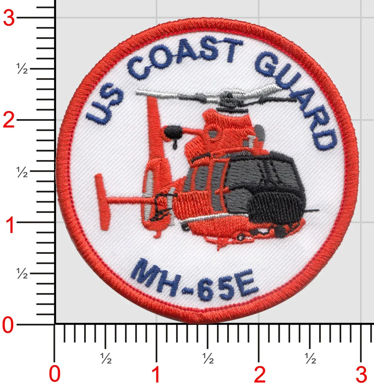 Us Coast Guard Mh-65E Dolphin Shoulder Patch 1