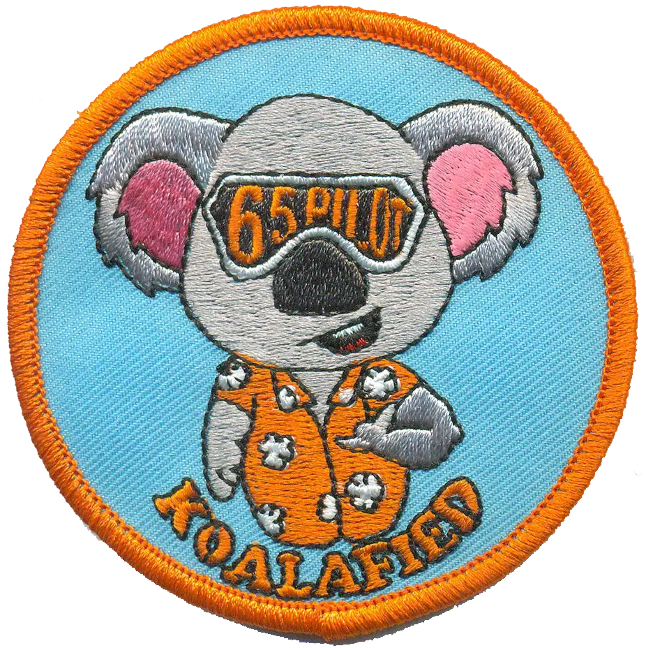 Uscg Mh-65 Pilot "Koalafied" Patch 1