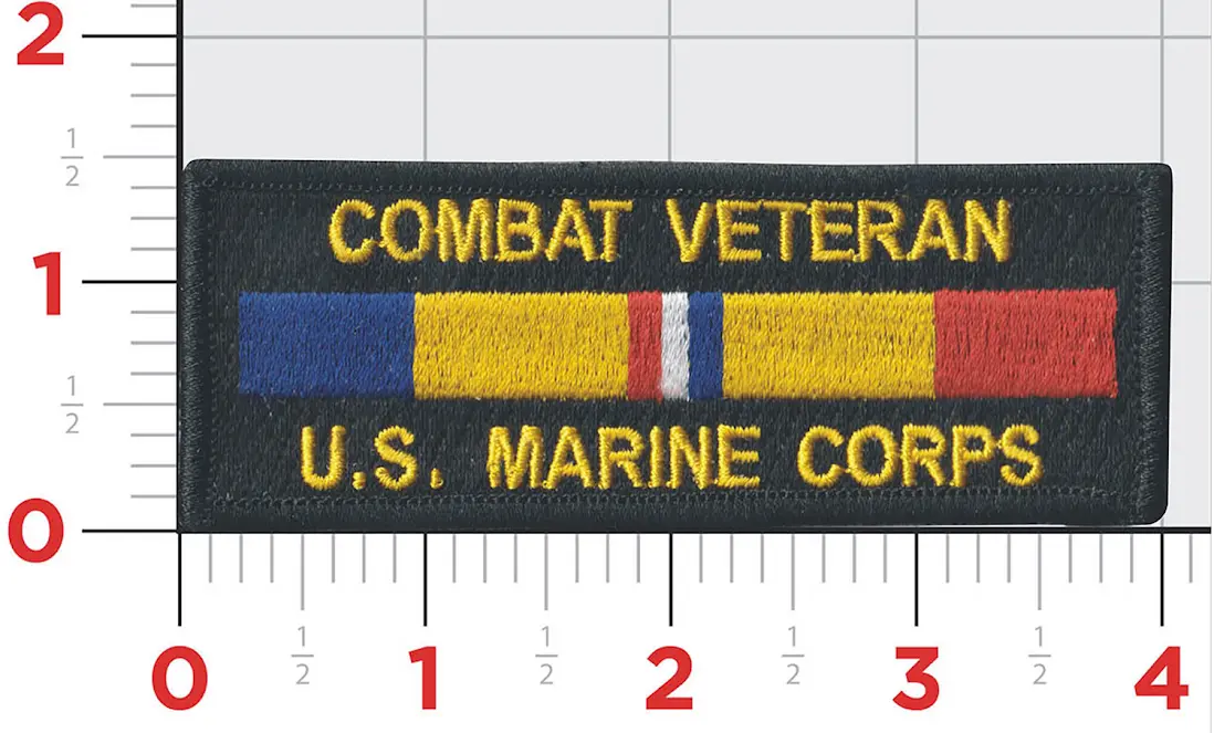 Usmc Combat Action Ribbon Patch 1