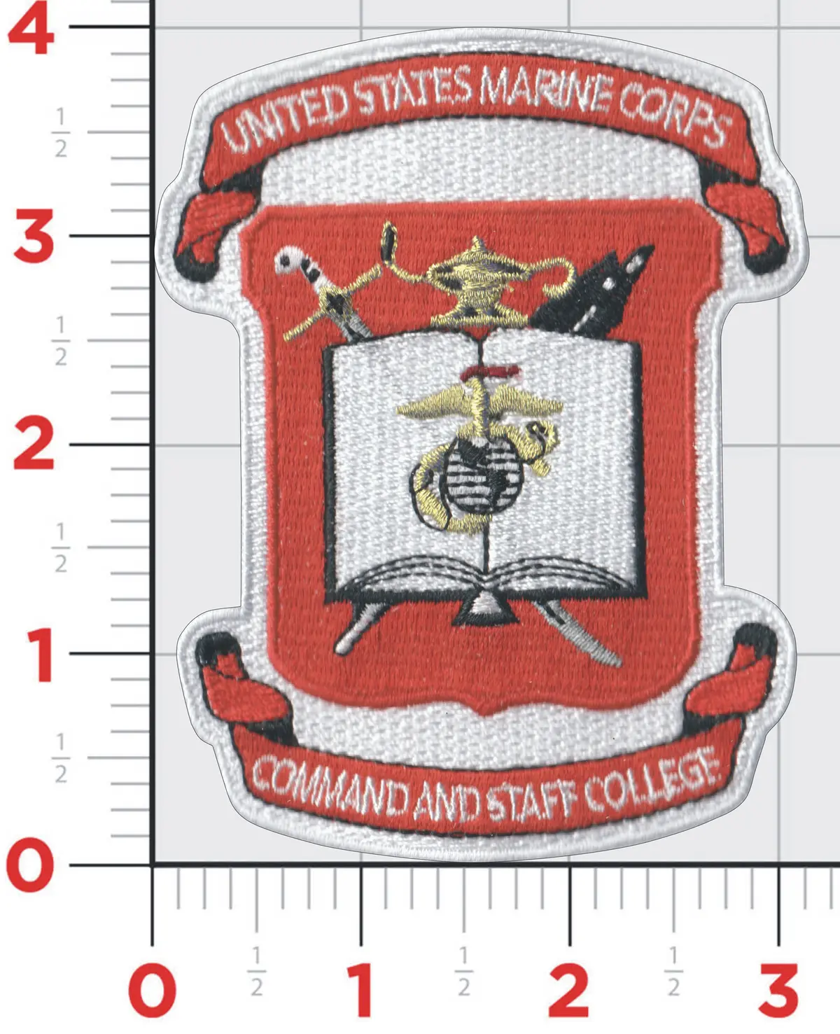 Usmc Command & Staff College Patch 1