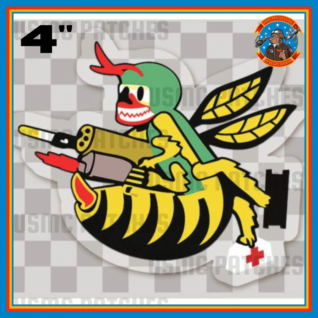 Officially Licensed Vmo-3 Bee Sticker 1