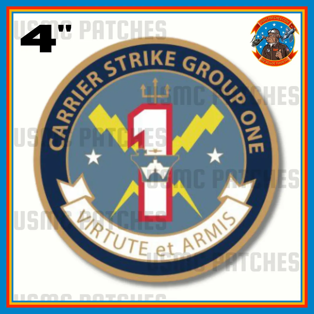 Officially Licensed Carrier Strike Group One Sticker 1