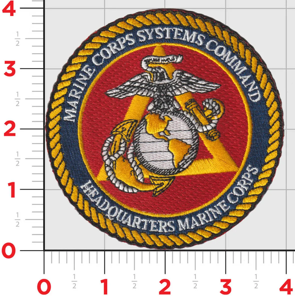 Officially Licensed Usmc Pentagon Systems Command Patch (Pentagon) 1