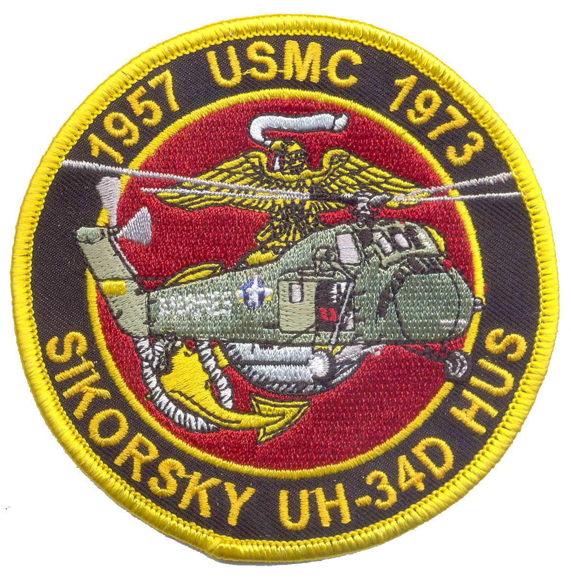 Officially Licensed Usmc Uh-34D Commemorative Patch 1