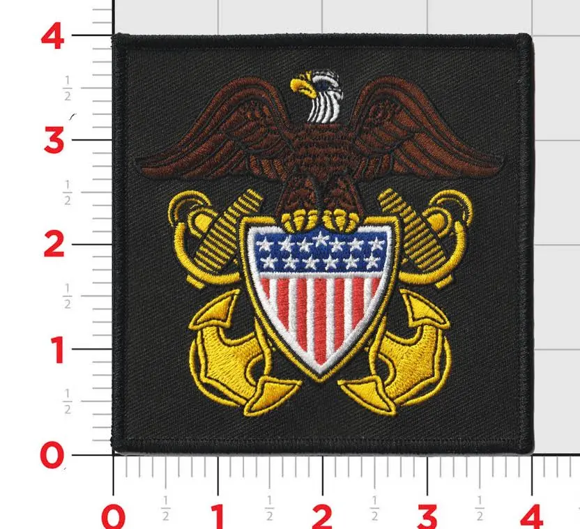 Us Navy Officer Crest Patch (O) 1