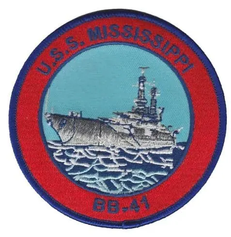 Uss Mississippi Bb-41 Patch 1