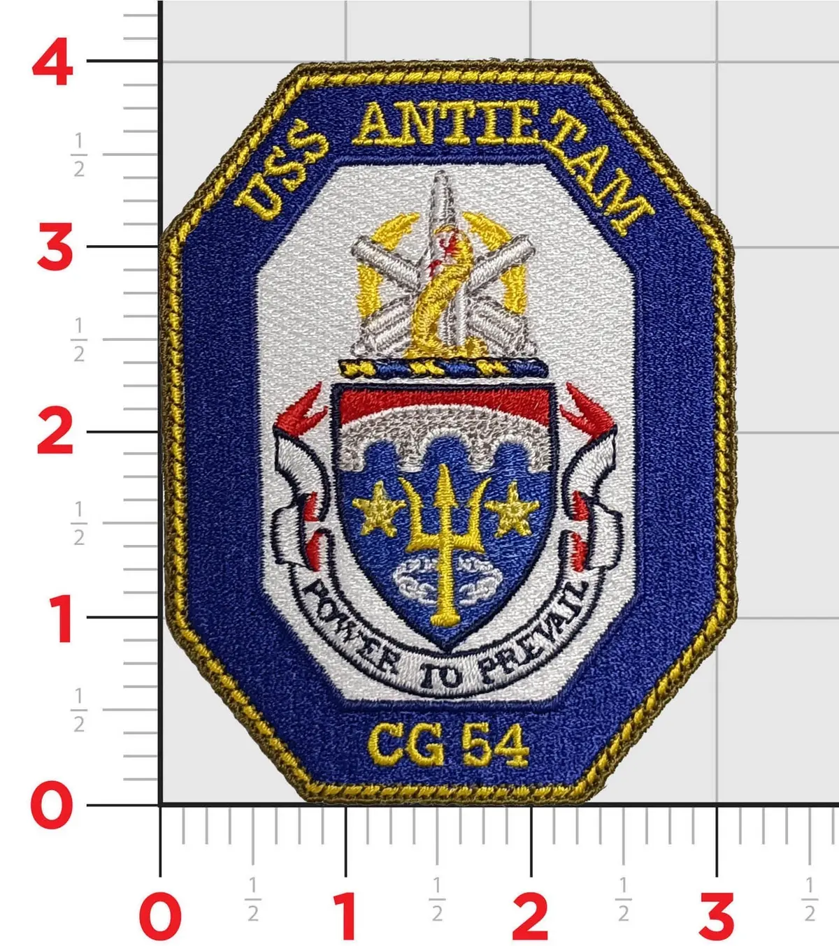 Officially Licensed Uss Antietam Cg-54 Patch 1