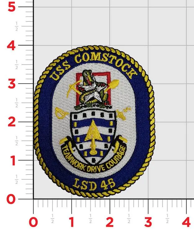 Uss Comstock Lsd-45 Patch 1